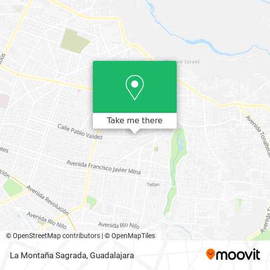 La Montaña Sagrada map