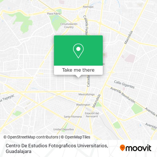 Centro De Estudios Fotograficos Universitarios map