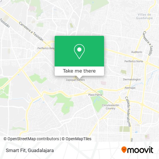 Smart Fit map