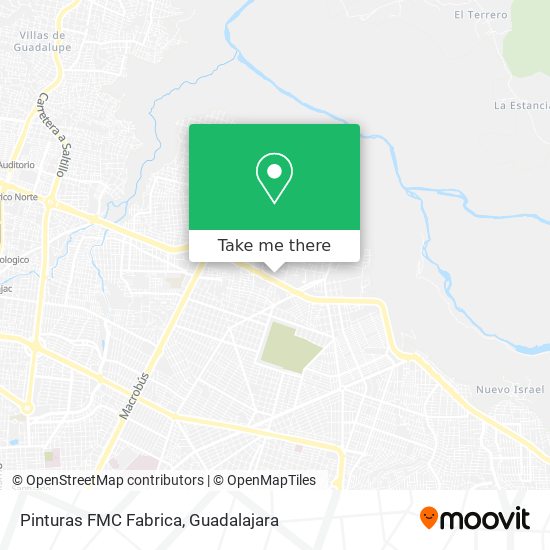 Pinturas FMC Fabrica map