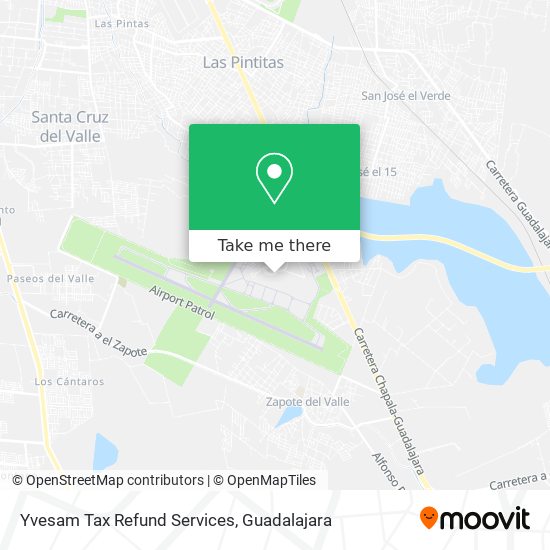 Yvesam Tax Refund Services map