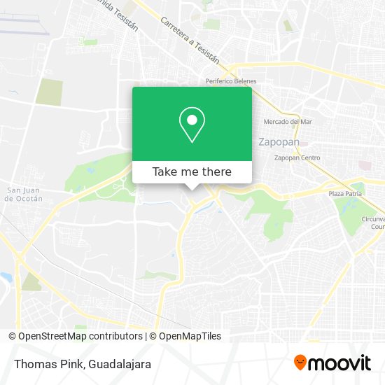 Mapa de Thomas Pink