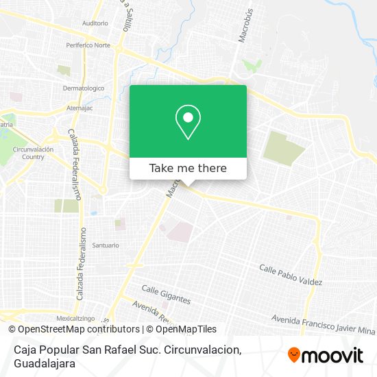 Caja Popular San Rafael Suc. Circunvalacion map
