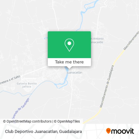 Club Deportivo Juanacatlan map