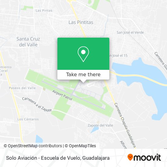 Solo Aviación - Escuela de Vuelo map