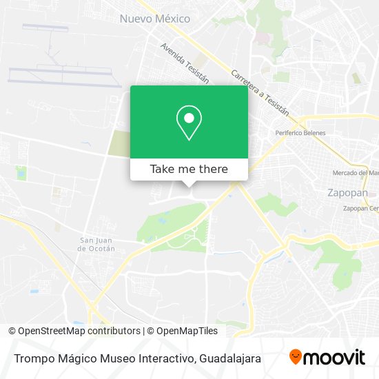 Trompo Mágico Museo Interactivo map