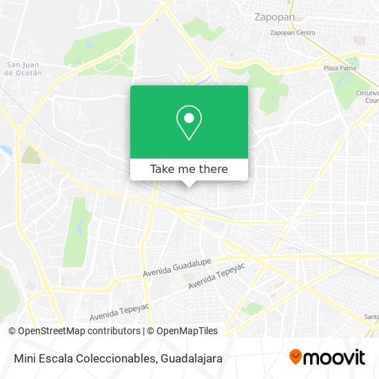 Mini Escala Coleccionables map