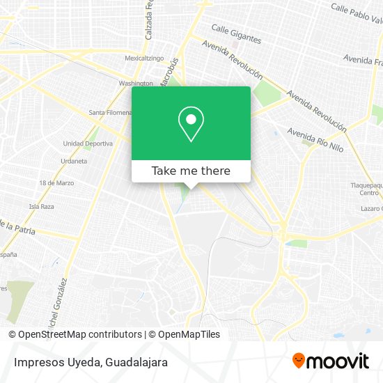Mapa de Impresos Uyeda