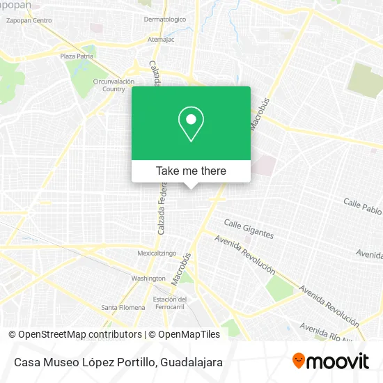 Casa Museo López Portillo map