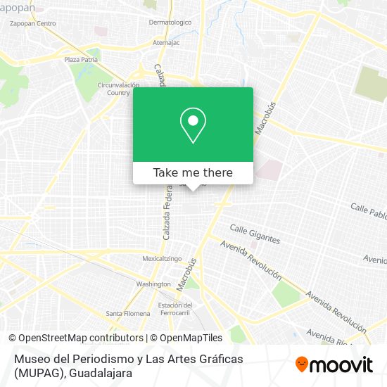 Museo del Periodismo y Las Artes Gráficas (MUPAG) map