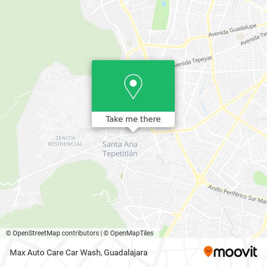 Max Auto Care Car Wash map