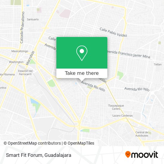 Smart Fit Forum map