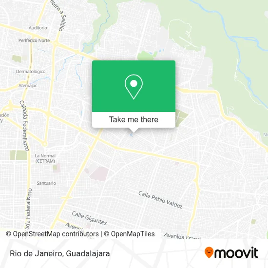 Rio de Janeiro map