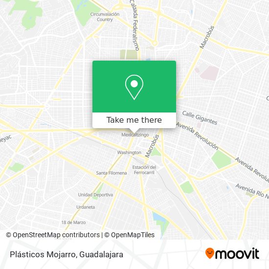 Mapa de Plásticos Mojarro