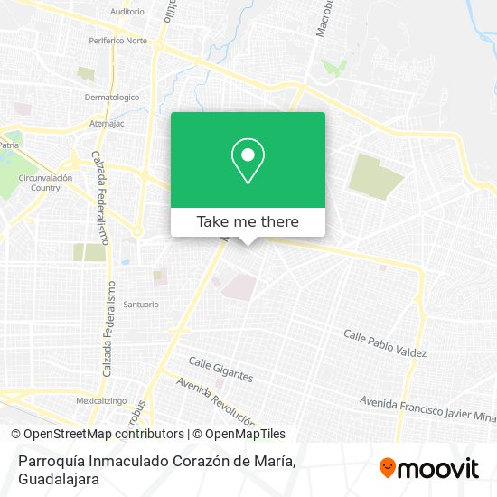 Parroquía Inmaculado Corazón de María map