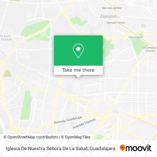 Iglesia De Nuestra Señora De La Salud map
