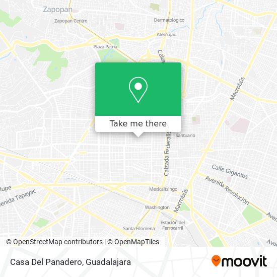 Mapa de Casa Del Panadero