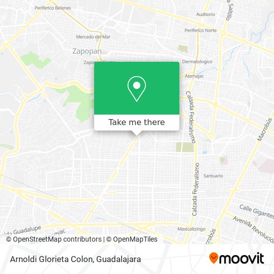 Arnoldi Glorieta Colon map