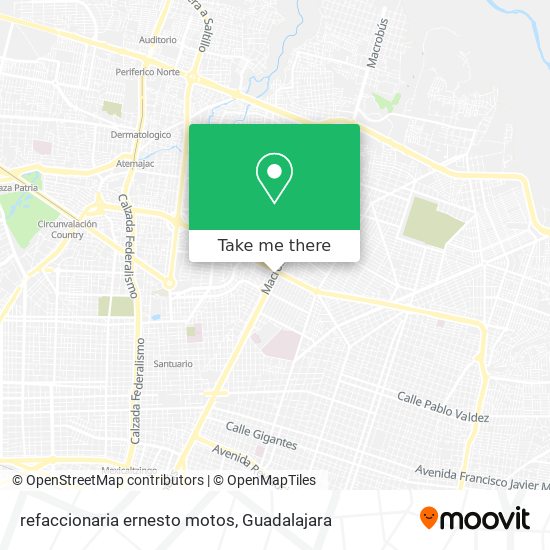 refaccionaria ernesto motos map