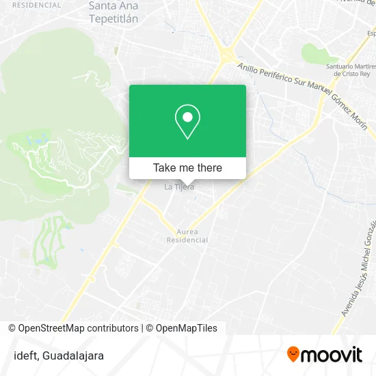 Mapa de ideft