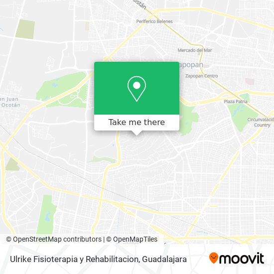 Ulrike Fisioterapia y Rehabilitacion map