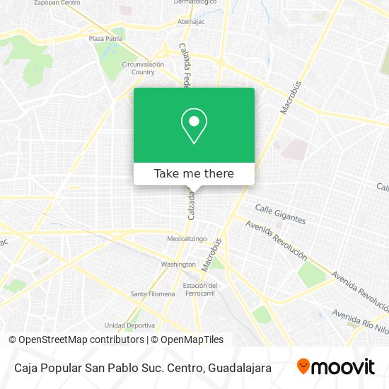 Caja Popular San Pablo Suc. Centro map