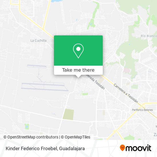 Kinder Federico Froebel map