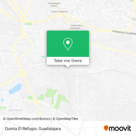 Mapa de Quinta El Refugio