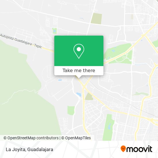 Mapa de La Joyita