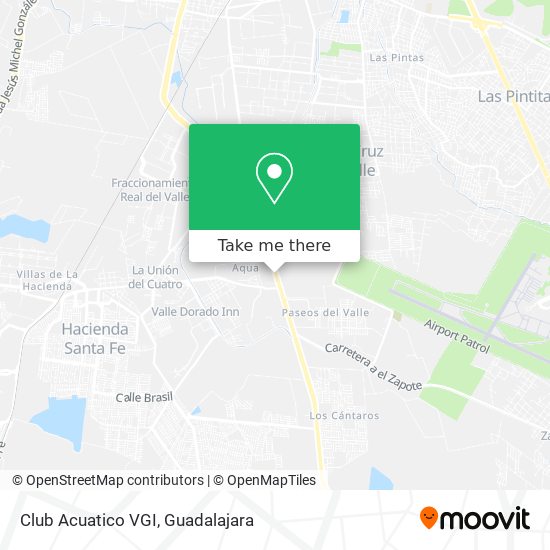 Club Acuatico VGI map