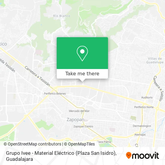 Grupo Ivee - Material Eléctrico (Plaza San Isidro) map