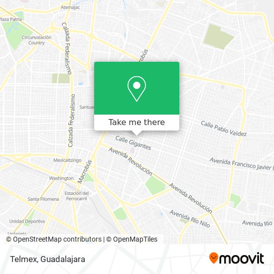 Telmex map