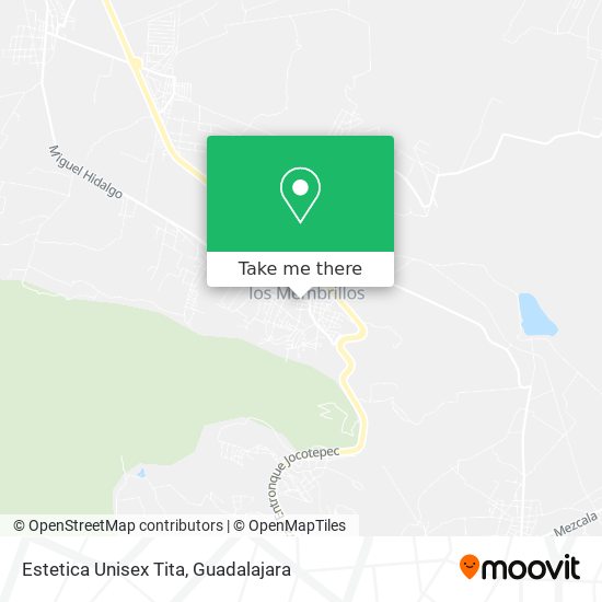 Estetica Unisex Tita map