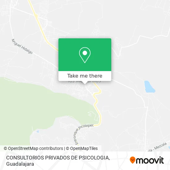 CONSULTORIOS PRIVADOS DE PSICOLOGIA map