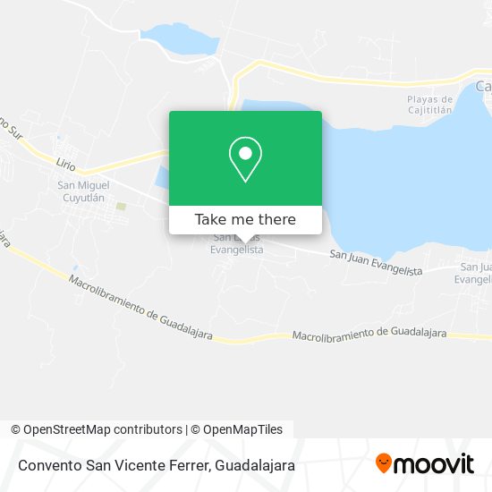 Convento San Vicente Ferrer map