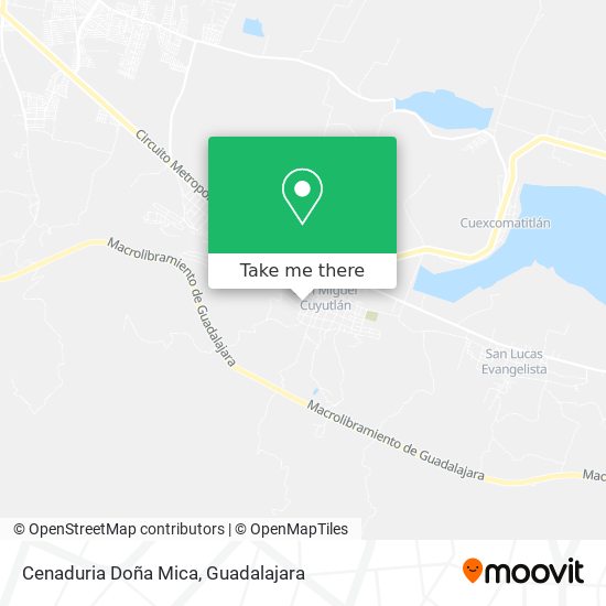 Mapa de Cenaduria Doña Mica