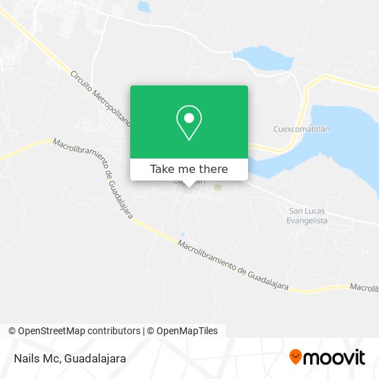 Mapa de Nails Mc