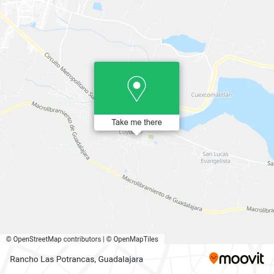 Rancho Las Potrancas map