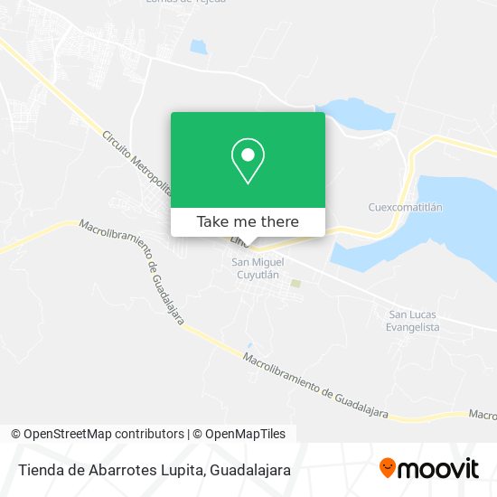 Mapa de Tienda de Abarrotes Lupita