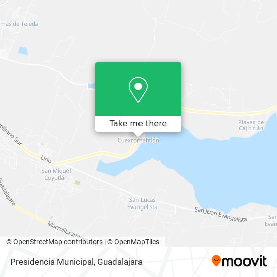 Mapa de Presidencia Municipal