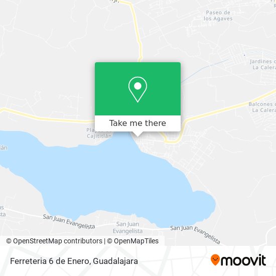 Ferreteria 6 de Enero map