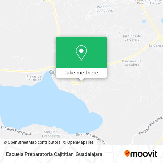 Escuela Preparatoria Cajititlán map