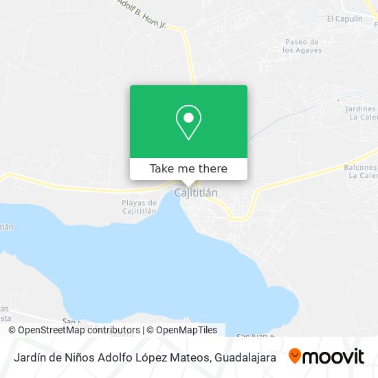 Jardín de Niños Adolfo López Mateos map