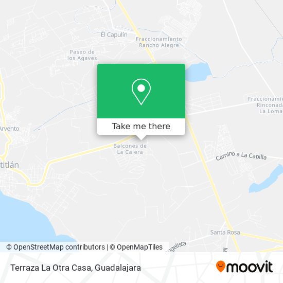 Mapa de Terraza La Otra Casa