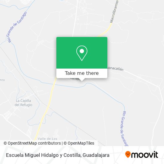 Escuela Miguel Hidalgo y Costilla map