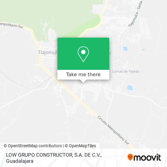 LOW GRUPO CONSTRUCTOR, S.A. DE C.V. map