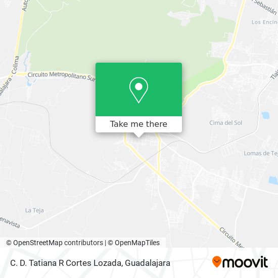Mapa de C. D. Tatiana R Cortes Lozada