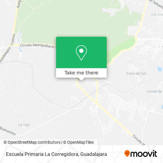 Escuela Primaria La Corregidora map