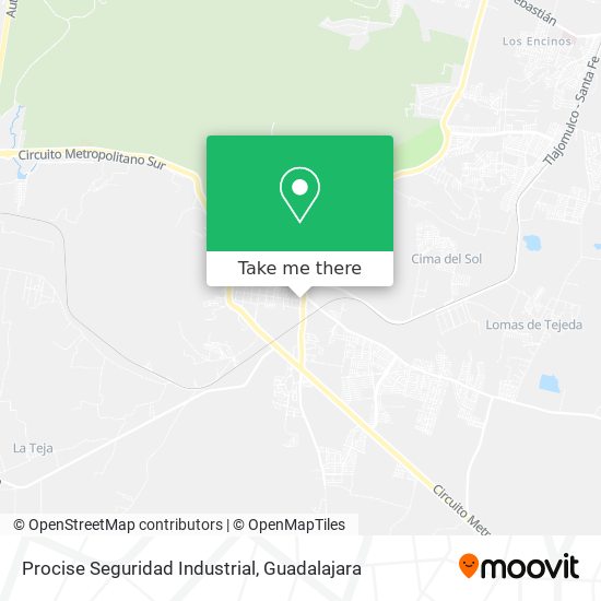 Procise Seguridad Industrial map