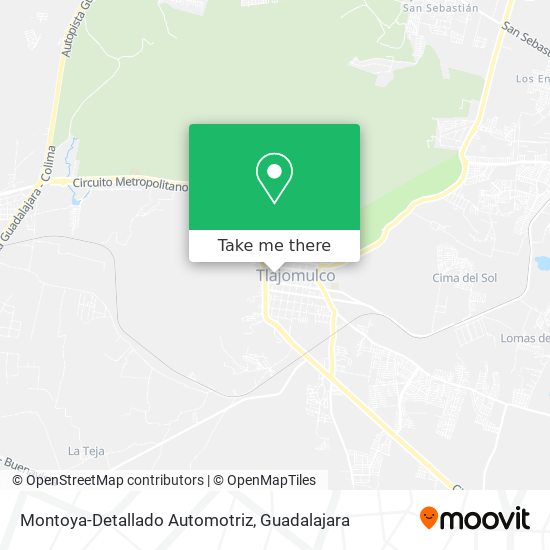 Mapa de Montoya-Detallado Automotriz